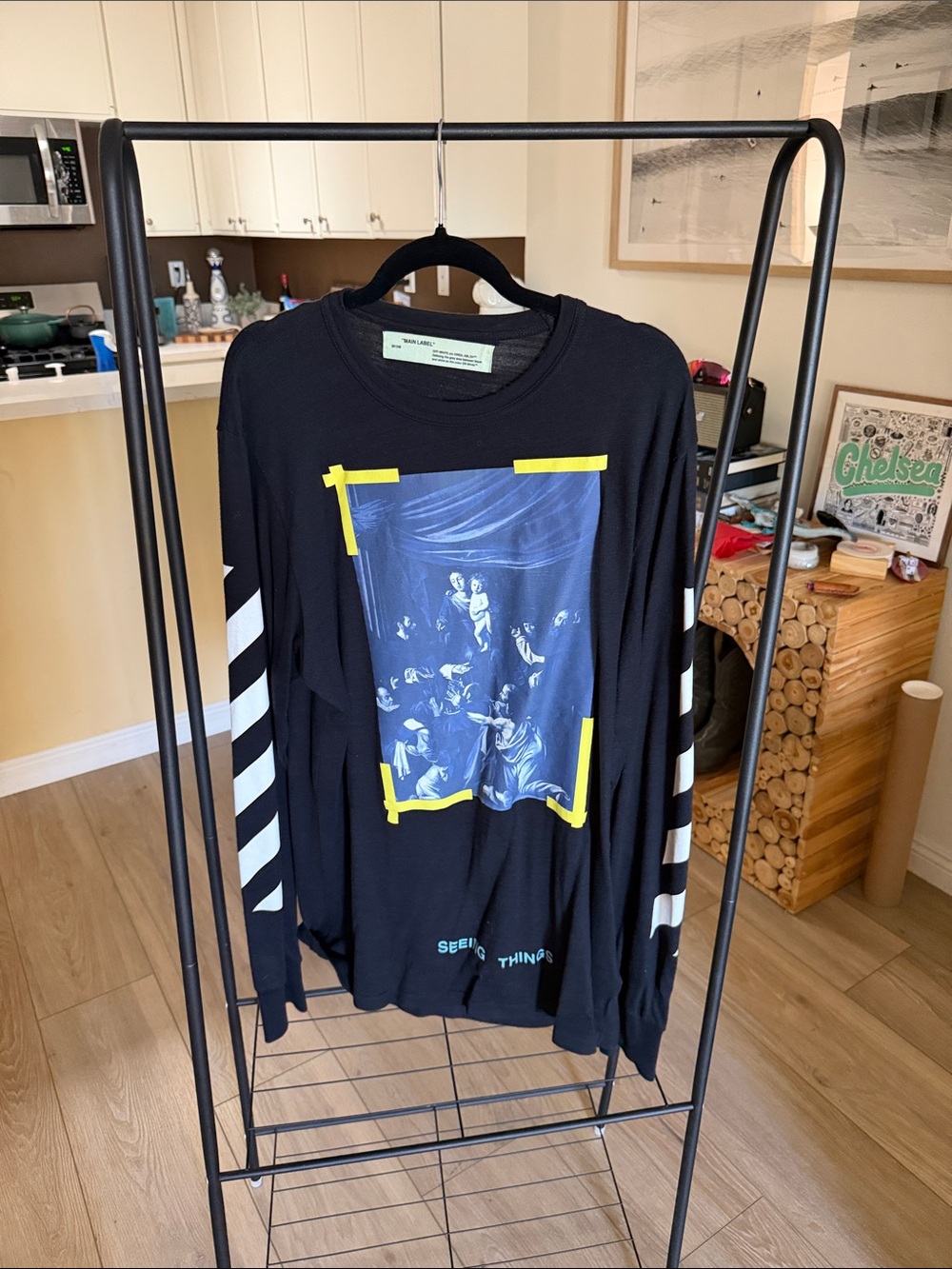 Off-White c/o Virgil Abloh Caravaggio “Seven Works of Mercy” Long Sleeve XL